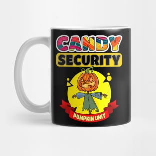 Halloween Candy Security - Jack o Lantern Mug